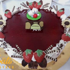Gyümölcsös Sajttorta