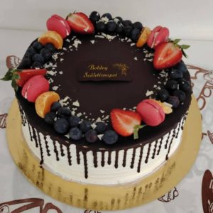 Roppanos csoki torta